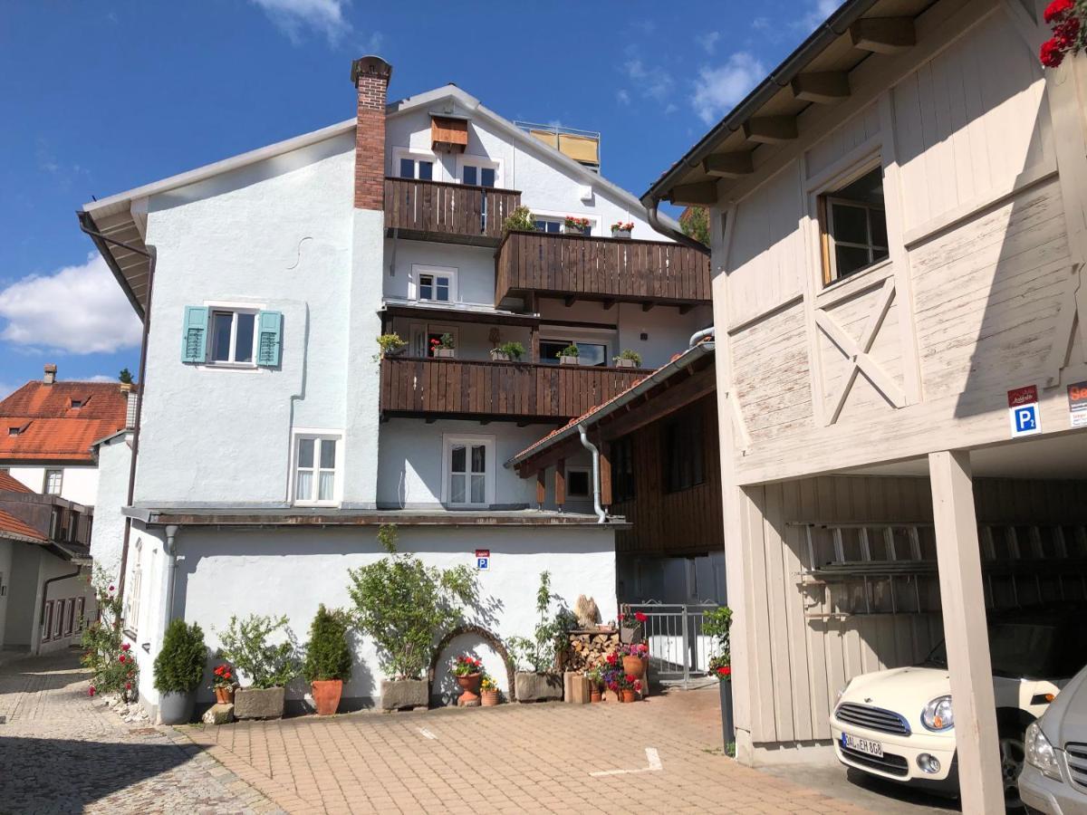 Altstadt Ferienwohnung Guade Zeit フュッセン エクステリア 写真